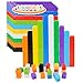 QUYSK 1000 Pcs Math Linking Cubes for Classroom Kids Counting Blocks for Math STEM Connecting Cubes Math Manipulatives Linking Building Blocks for Spatial Intelligence Countingand Creativity - Image 3