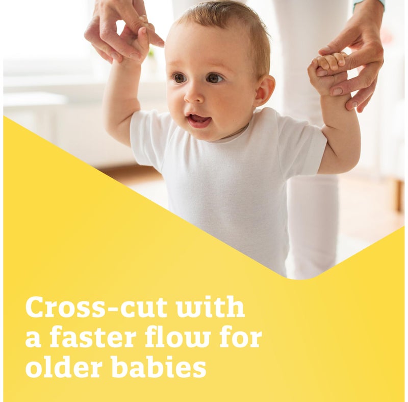 Enfamil Cross Cut Soft Nipples, Latex-Free & BPA Free, 12 Count - Image 3