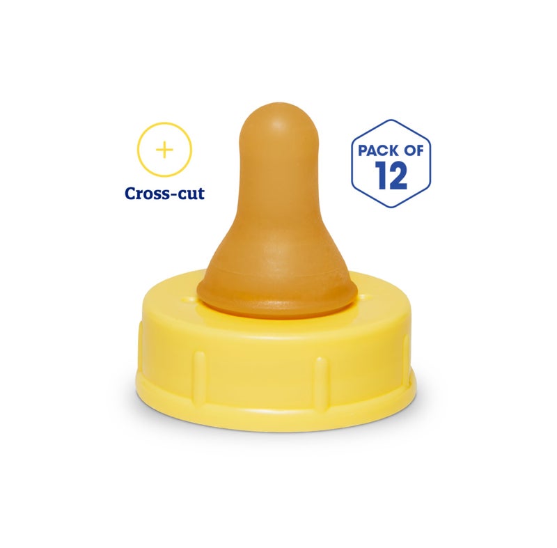 Enfamil Cross Cut Soft Nipples, Latex-Free & BPA Free, 12 Count - Image 2