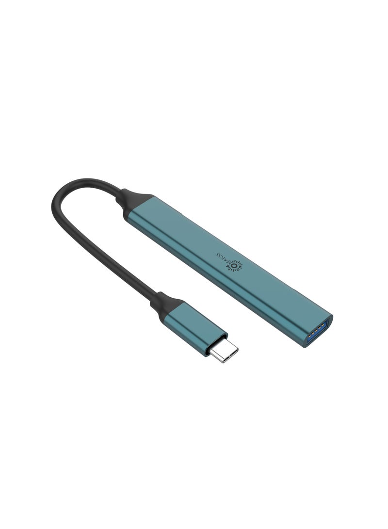 Omakss USB C Hub with 4 USB 3.0 Ports Compatible MacBook Pro 13/15/16, New Mac Air Surface iPad Chromebook Ultra Slim Adapter (USB HUB with 4Ports) - Image 4