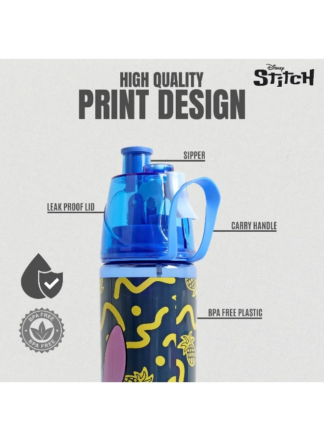 Disney  Disney Stitch Cherry Cookie 3-In-1 Smash Lunch Bag, Water Bottle And Lunch Box Set  | Best Price UAE