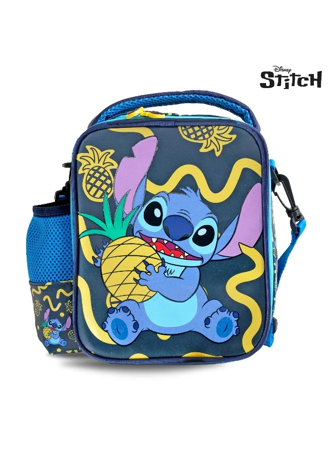 Disney Disney Stitch Cherry Cookie 3-In-1 Smash Lunch Bag, Water Bottle And Lunch Box Set