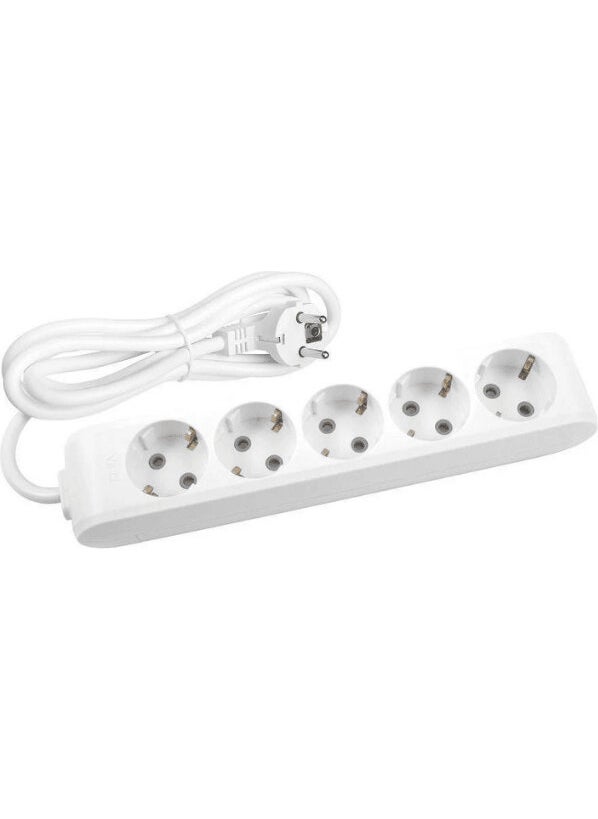 Avarson - (5/Plus) Five-Plug Socket with Grounded Cable (3x1.5 Ttr) 4 (Four) Meters - Image 1