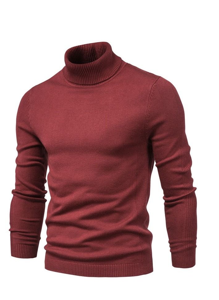 Autumn Winter New Casual Men's Solid Color Turtleneck Sweater - pzsku/ZF8E5663F418ADB2B85C4Z/45/_/1663579074/dfdd31cd-8ee5-42d0-9cd5-498094dc51cb