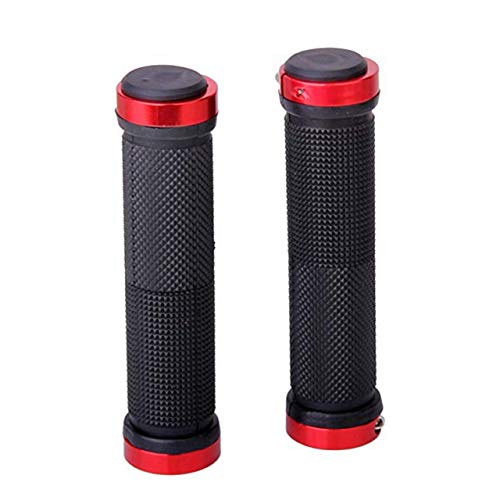 FASTPED® Pair Cycling Lock-on Anti-Slip Bicycle Handlebar Handle Grips for MTB BMX (RED) Bicycle Grip Cycling Lock Standard Bicycle Components Color Standard Bicycle Handlebar Grips Quality Product - Image 3