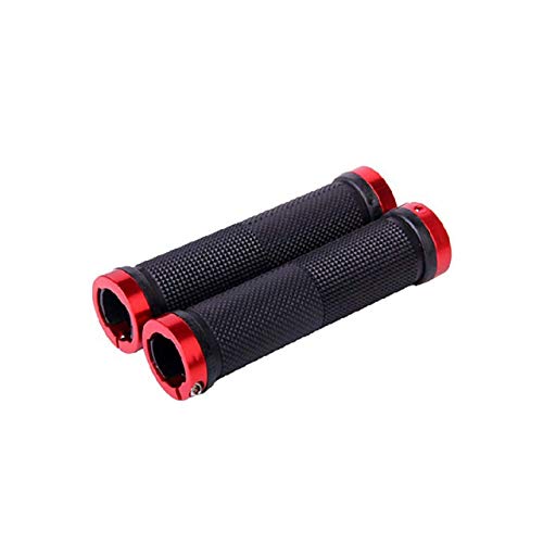 FASTPED® Pair Cycling Lock-on Anti-Slip Bicycle Handlebar Handle Grips for MTB BMX (RED) Bicycle Grip Cycling Lock Standard Bicycle Components Color Standard Bicycle Handlebar Grips Quality Product - Image 1