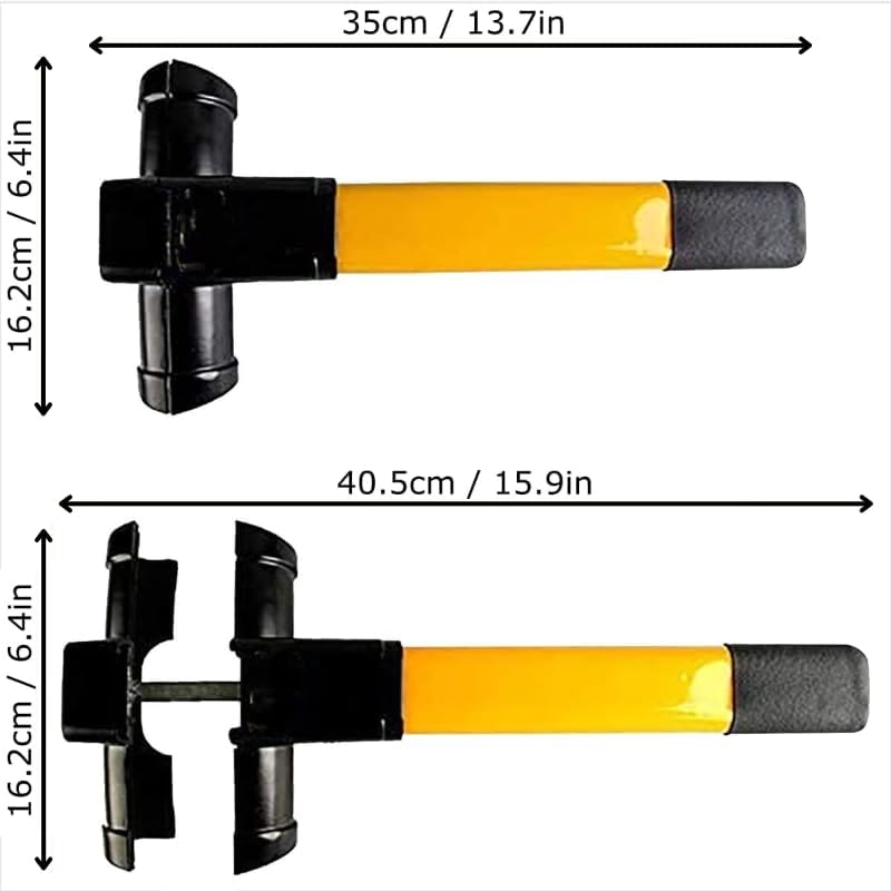 Summit SUM-902 Steering Wheel Lock with T-Bar Design - Image 5