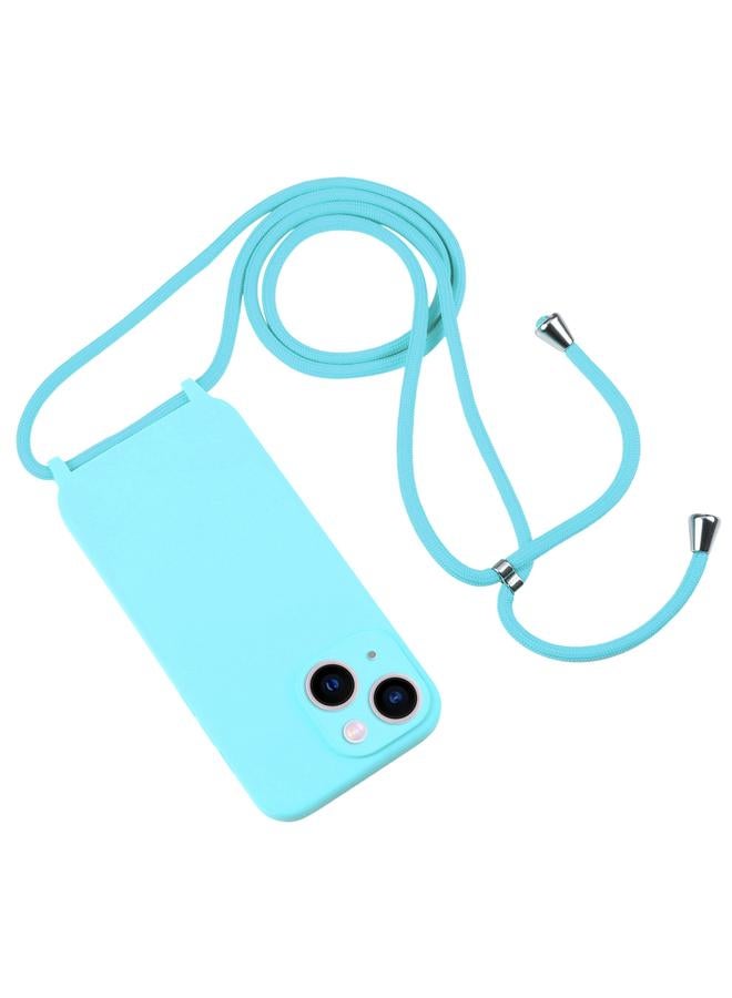 Zaboon Case For iPhone 13 Crossbody Lanyard Liquid Silicone Case - Image 2