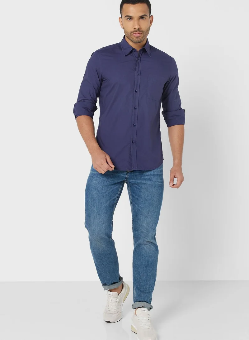 BOSS Essential Regular Fit Shirt