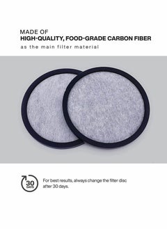 Generic 12-Pack Replacement Charcoal Water Filter Discs for Mr. Coffee Brewers Coffee Machines  - Image 2