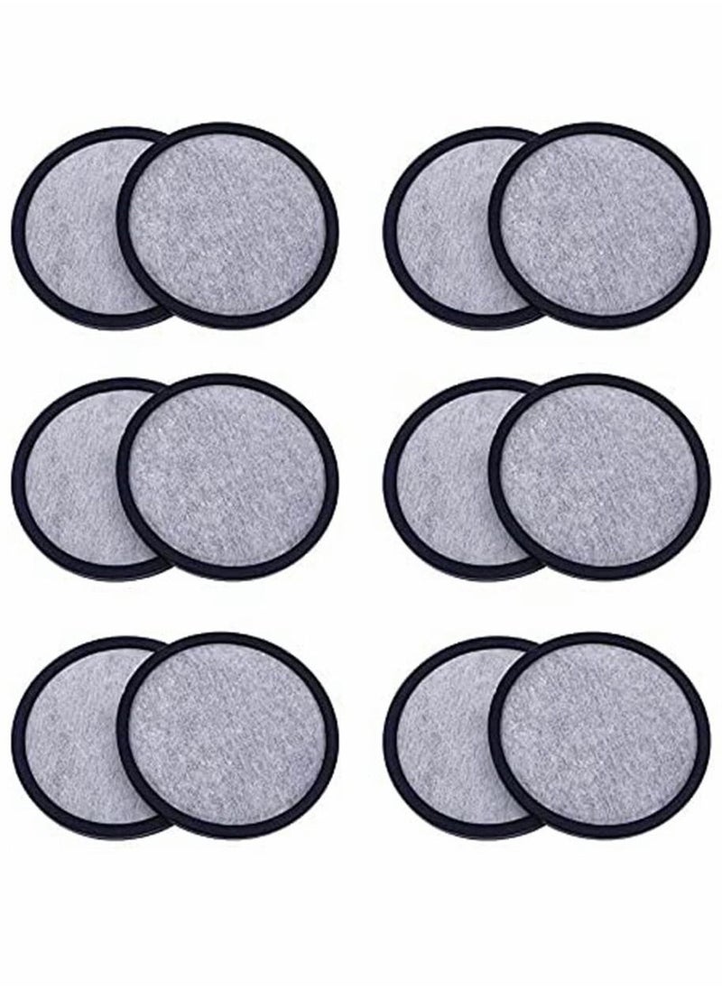 Generic 12-Pack Replacement Charcoal Water Filter Discs for Mr. Coffee Brewers Coffee Machines  - Image 1