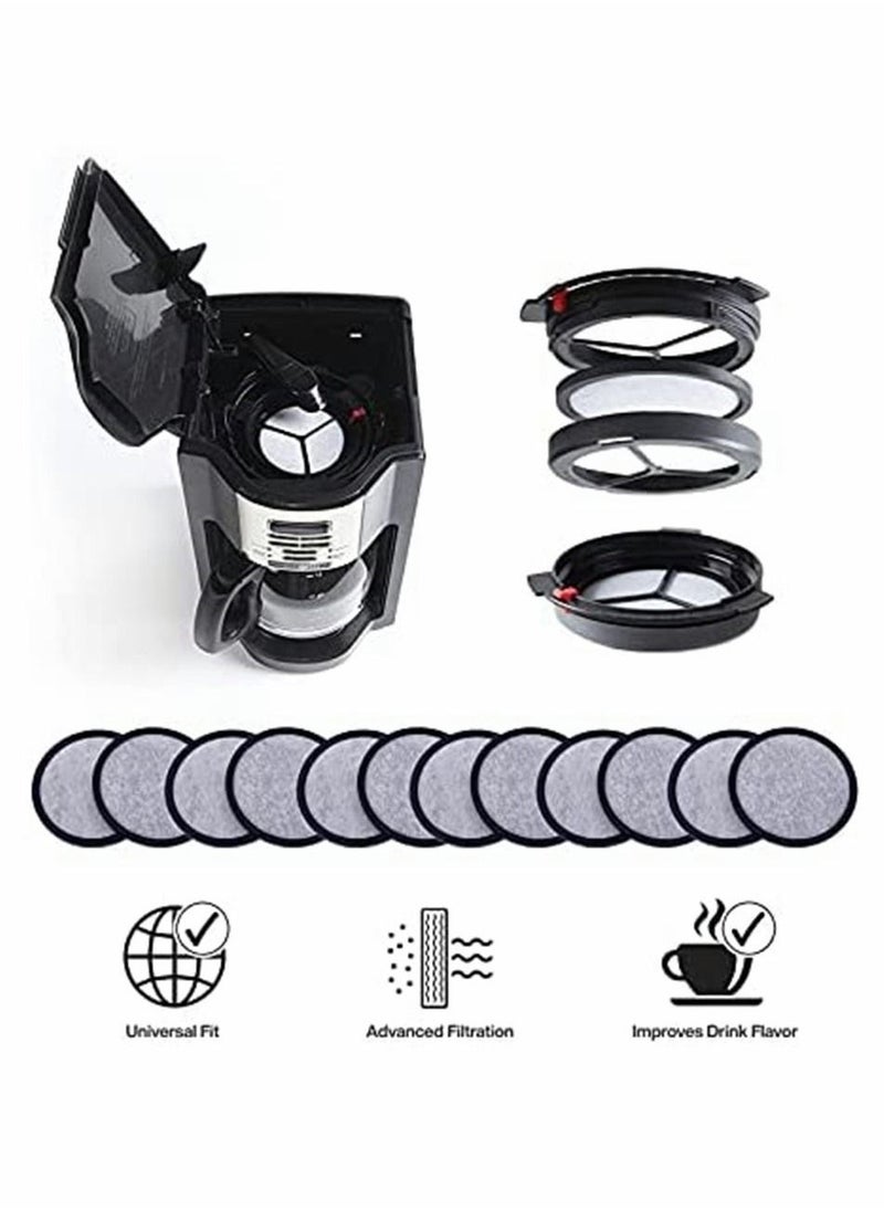 Generic 12-Pack Replacement Charcoal Water Filter Discs for Mr. Coffee Brewers Coffee Machines  - Image 5