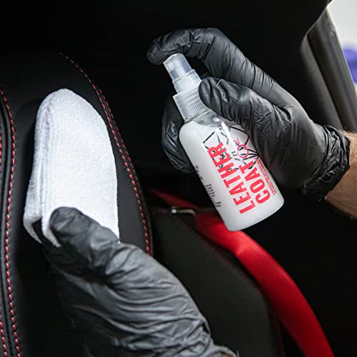 Gyeon Leather Coat Redefined 120ml - Car Leather Protector - Safe and Easy to Use Leather Ceramic Coating for Cars - Prevent Stains and Die Transfer with Easy Cleaning - Image 4