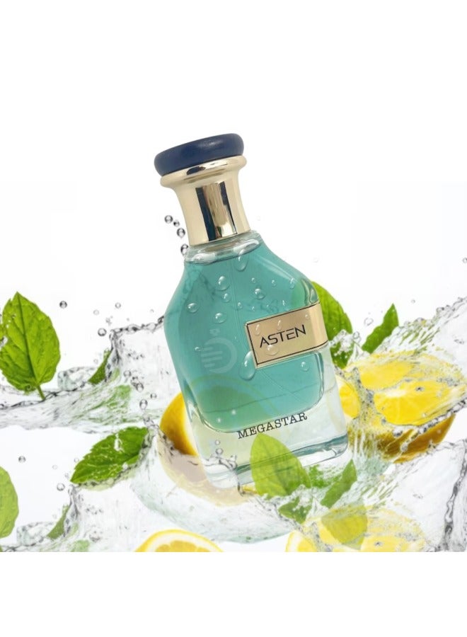 استين عطر  ميجاستار 100 مل من استين- عطر مستوحى من ميغامار أورثو باريسي، عطر منعش وطويل الأمد للرجال والنساء من أستين - Image 4