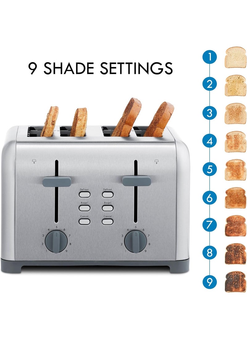 Kenmore Kenmore 40605 4Slice Toaster with Dual Controls in Stainless Steel  - Image 4
