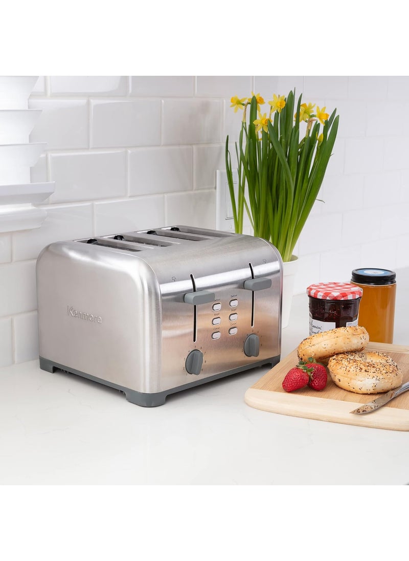 Kenmore Kenmore 40605 4Slice Toaster with Dual Controls in Stainless Steel  - Image 2