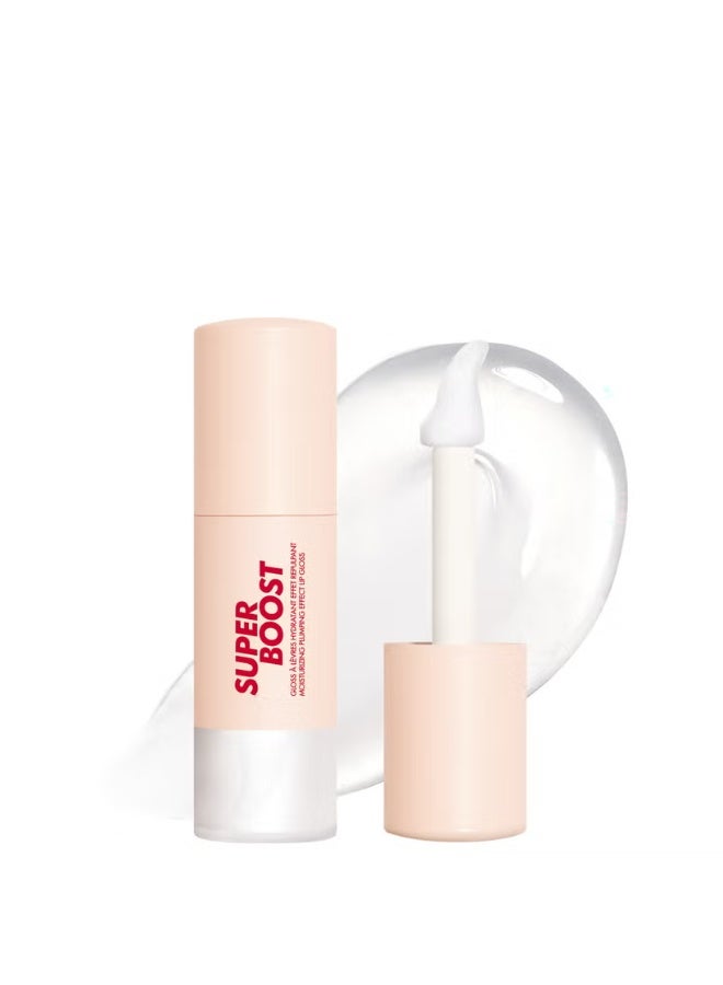 ميك اب فور ايفر ملمع شفاه سوبر بوست من ميك أب فور إيفر - 01 - شفاف كريستالي - Image 1