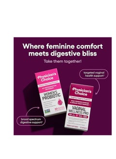 Physician's CHOICE Physician’s Choice Vaginal Probiotic – pH Balance, Odor Control & Feminine Health – Licorice Root & Cranberry, 30 Capsules  - Image 5