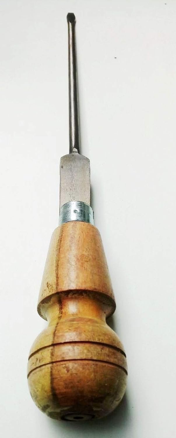 FTE Big Screw Driver 60 cm for Carpenters and Industrial Heavy Duty Works with Strong Grip Wooden Handle - Image 1