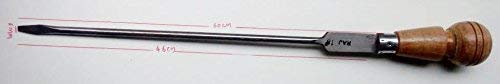 FTE Big Screw Driver 60 cm for Carpenters and Industrial Heavy Duty Works with Strong Grip Wooden Handle - Image 2