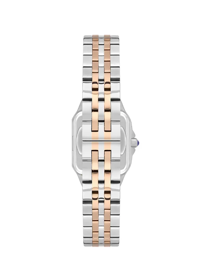 بيفرلي هيلز بولو كلوب Polo Club Women's Watch, Analog Display and Metal Strap - BP3600C.530, Silver