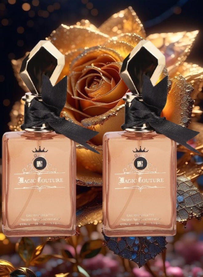 Bn Parfum 2 Pieces Magic Coture Perfume 100ML - Image 1