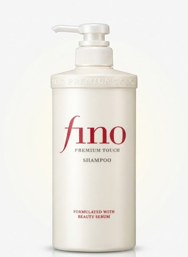Shiseido Fino Premium Touch Shampoo 550 ml Japanese Hair Repair Moisturizing Nourishing Smooth Shine Care Shampoo - Image 1