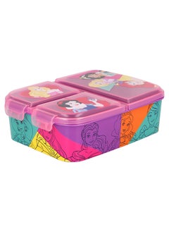 Disney DISNEY MULTICOMPARTMENT SANDWICH BOX PRINCESS BRIGHT & BOLD  - Image 1