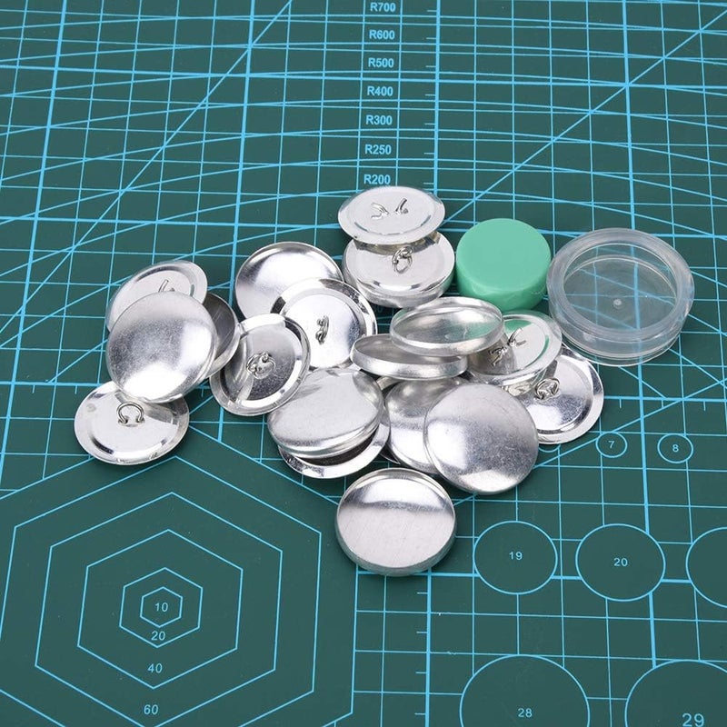 Cover Buttons Kit, DIY Handmade Crafts Buckle Making Tools, Rubber and Metal, Easily Make Your Own Style Button, Deeply Loved by Craft Enthusiasts, Used in Jewelry, Gifts, Toys - Image 3