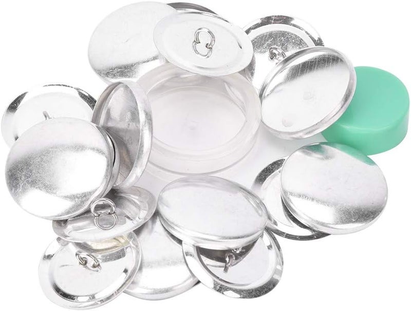 Cover Buttons Kit, DIY Handmade Crafts Buckle Making Tools, Rubber and Metal, Easily Make Your Own Style Button, Deeply Loved by Craft Enthusiasts, Used in Jewelry, Gifts, Toys - Image 2