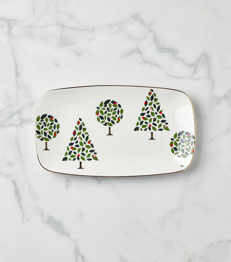 Kate Spade New York kate spade New York Evergreen Hors Doeuvres Tray  - Image 2