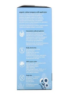 NATRACARE Organic Cotton Tampons with Applicator Super 16 Tampons  - Image 2