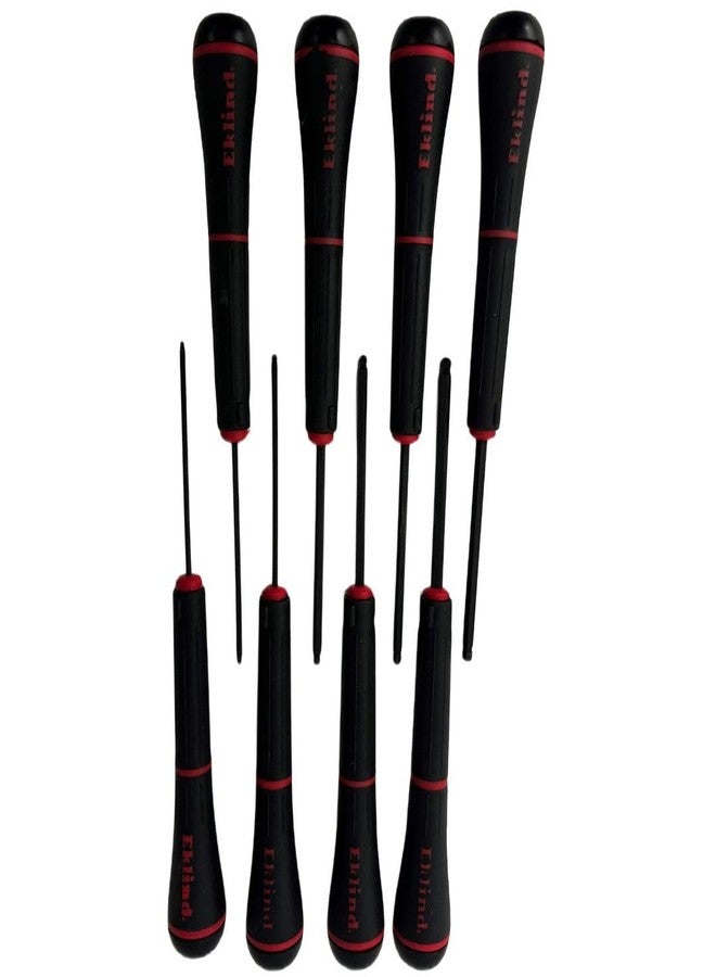 Eklind Tool 90108 Ball-Hex (allen) Screwdriver - 8pc set SAE Inch Sizes .050-5/32 - Image 2
