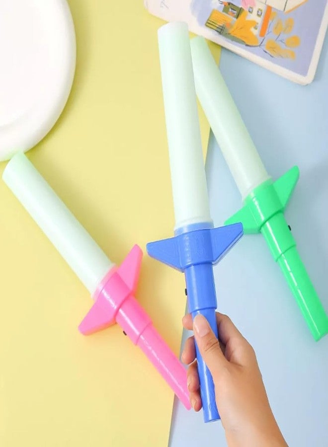WOLVER Pack of 2 Flashing Light Sword Toy for Kids | Expandable LED Talwar with Glow Effects | Light Up Sword for Boys & Girls | Random Color Flashing Toy for Pretend Play, Parties & Dress-Up Adventures - Image 1
