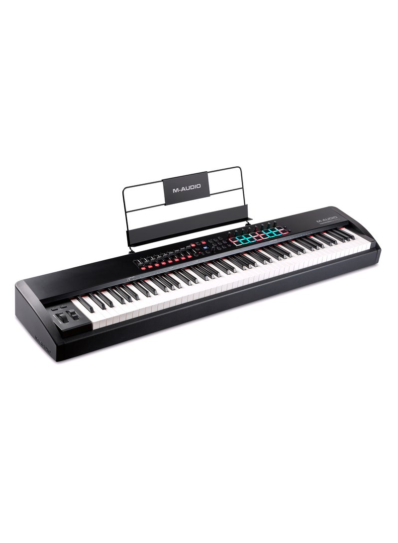 M-Audio Hammer 88 Pro 88-Key Graded Hammer-Action USB MIDI Controller with Smart Controls and Auto-Mapping - Image 1