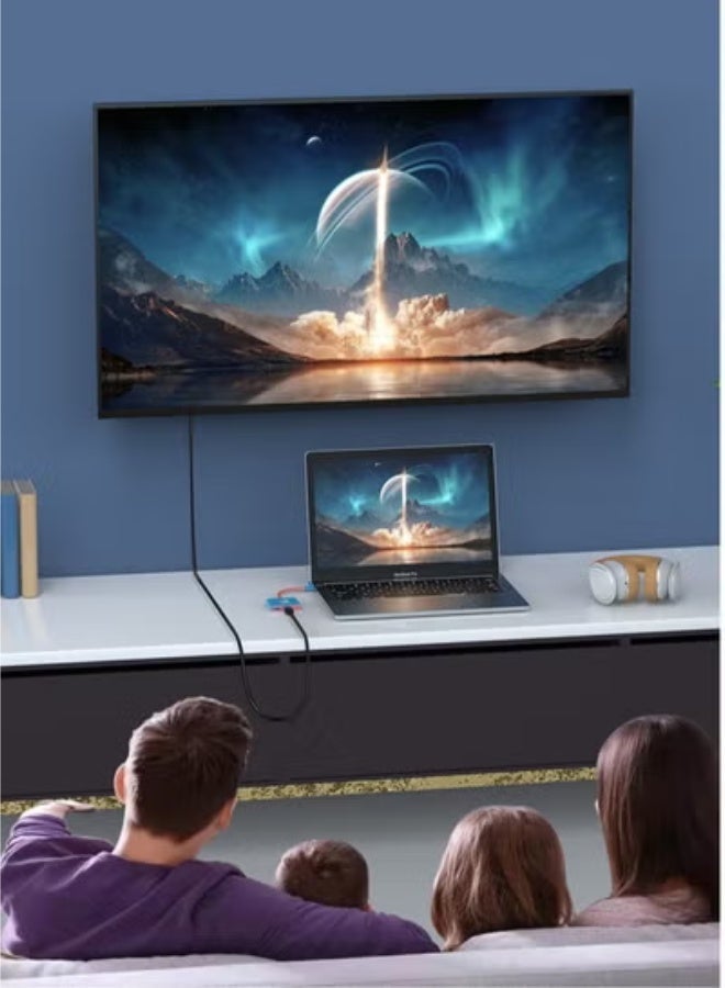 Happy Time Switch 2 Dock for Nintendo Switch Docking Station, Upgrade for Nintendo Switch TV Adapter with 4K@ 60Hz HDMI USB 3.0 and 100W PD Port, Portable Travel Dock for Switch 2/OLED MacBook Steam Deck - Image 3