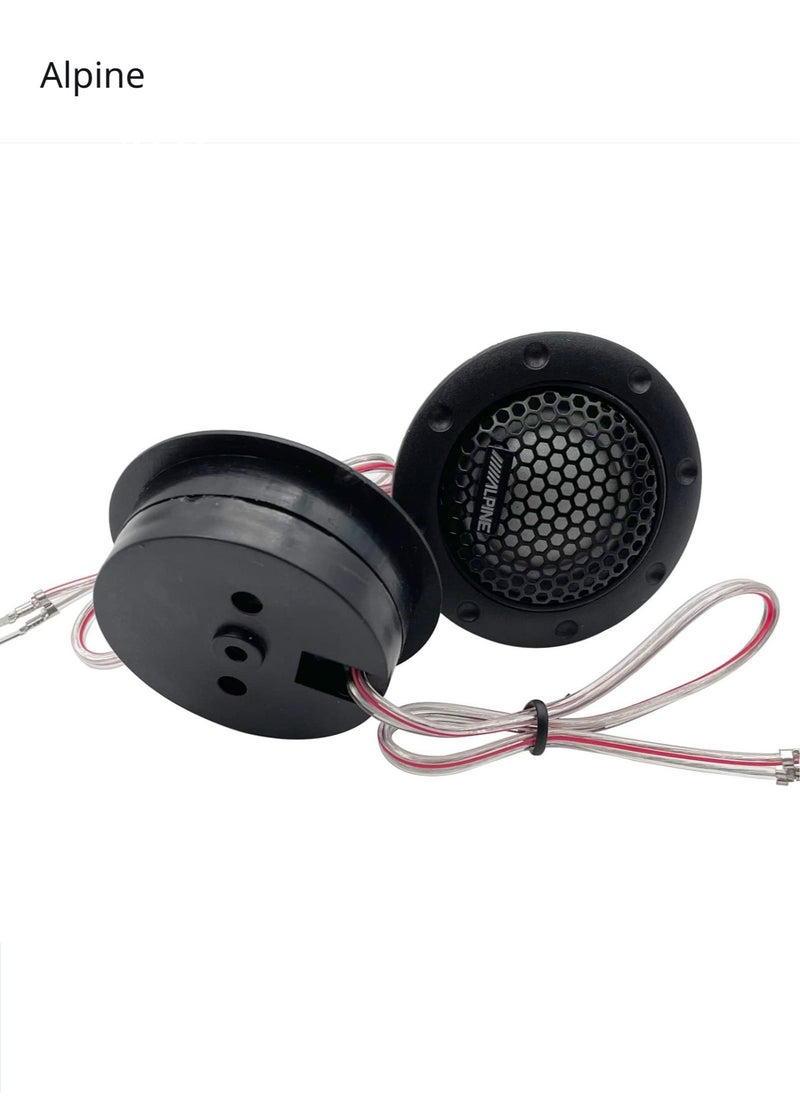 Alpine - Car High Fidelity Stereo Speaker Tweeter Car Modified Car Audio Silk Dome Tweeters - Image 1
