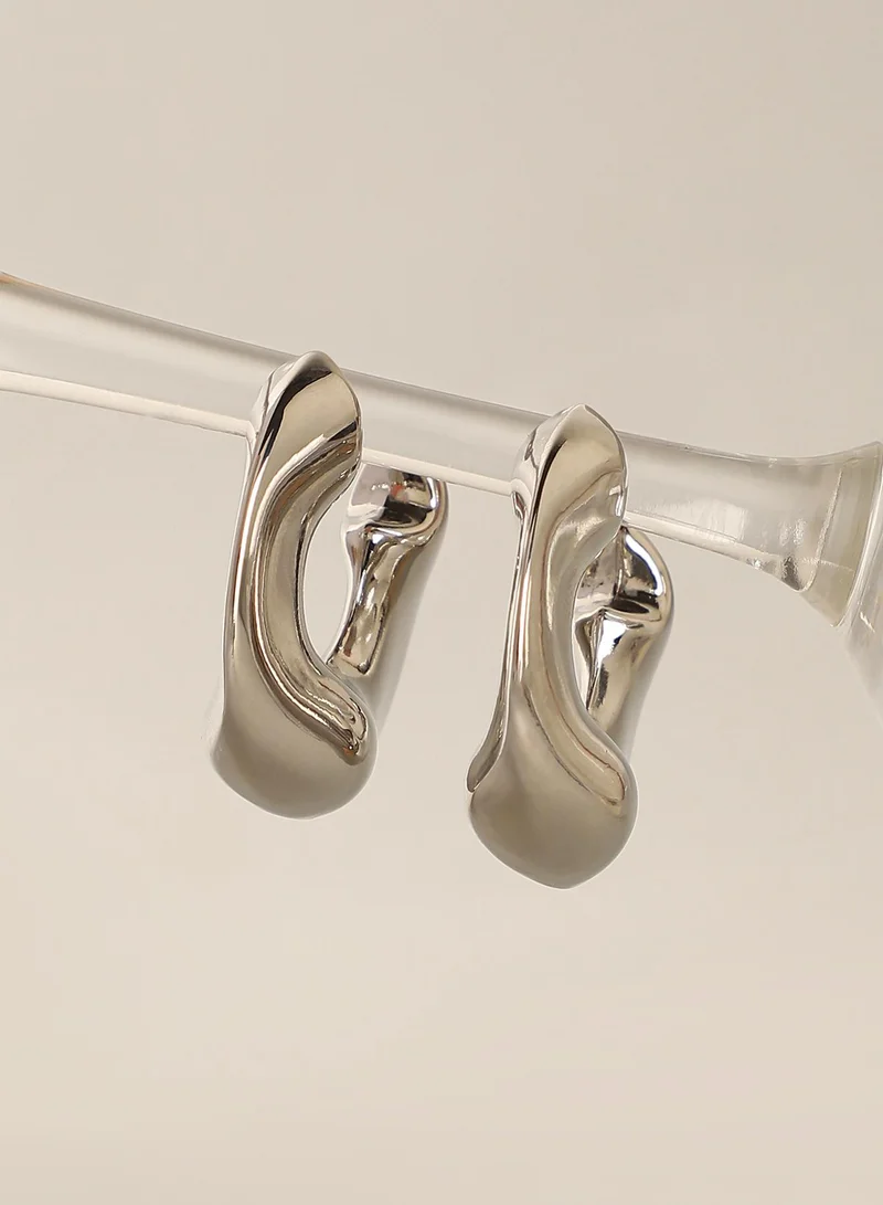 سوهي Women's The Chunky-Swirl Hoop Earrings