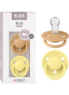 BIBS عبوة من قطعتين من السيليكون من دي لوكس مقاس واحد رمل الصحراء وأشعة الشمس  - Image 2