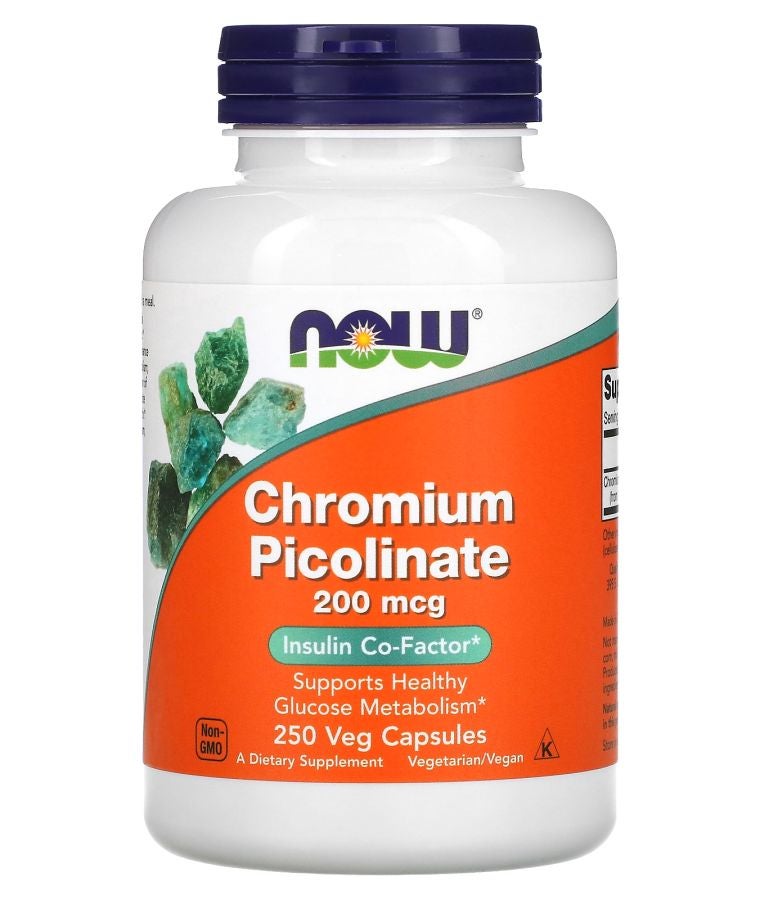 Chromium Picolinate 200 mcg 250 Veg Capsules