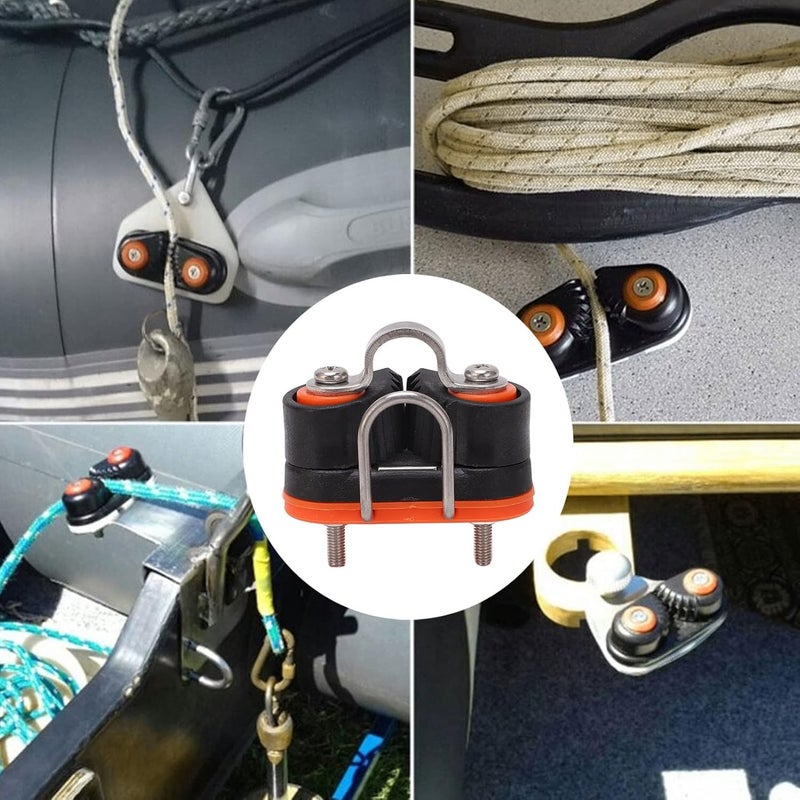 woobles Fast Entry Cam Cleat Sailboat Kayak Cam Cleat Fast Entry Wire Fair Marine Boat Hardware for 3‑12mm Rope - Image 4