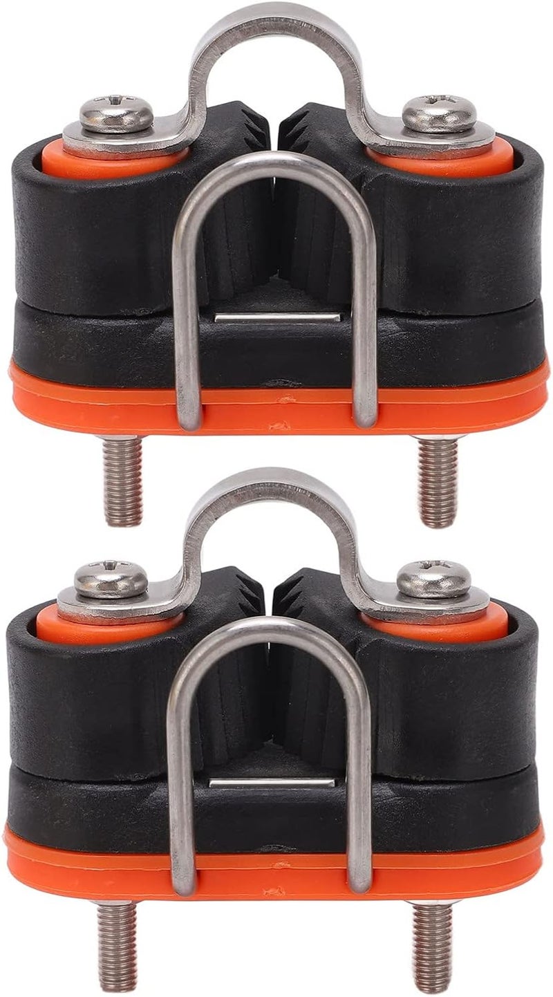 woobles Fast Entry Cam Cleat Sailboat Kayak Cam Cleat Fast Entry Wire Fair Marine Boat Hardware for 3‑12mm Rope - Image 1