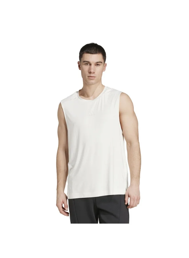 adidas Adidas Puremotion Tank M White Training Tops For Men