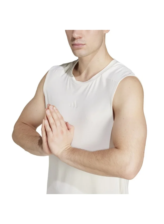 adidas Puremotion Tank M White Training Tops For Men