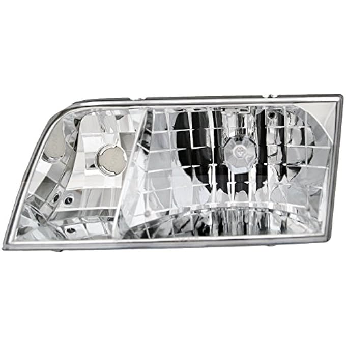 1590152 Driver Side Headlight Assembly Compatible With Select Ford Models