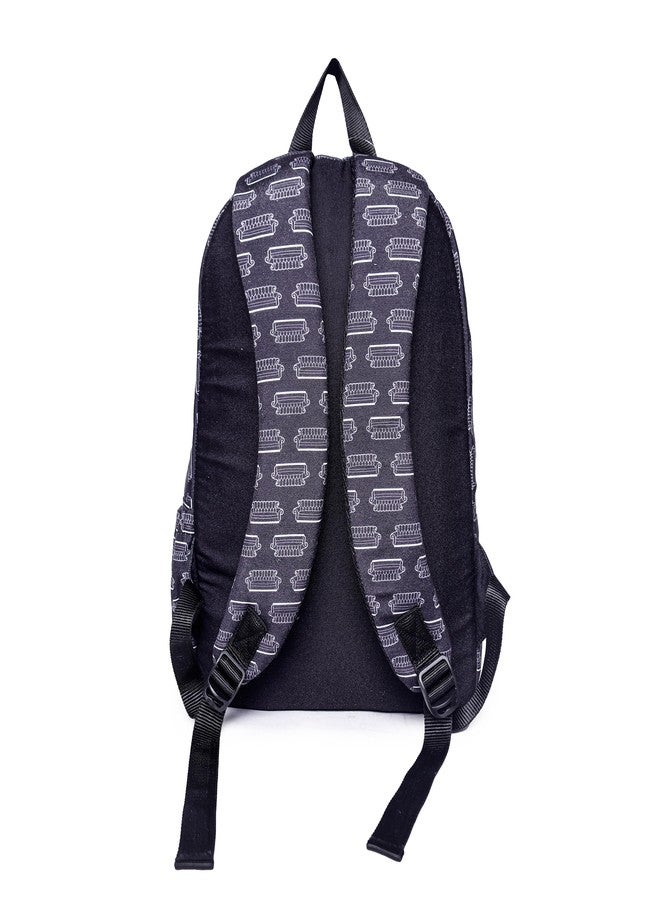 ASTRID Friends Printed Backpack For Girls Medium Size With 2 Zipper Compartment - Image 5