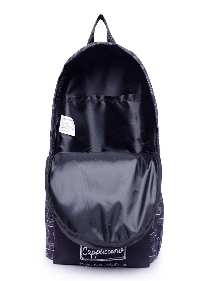 ASTRID Friends Printed Backpack For Girls Medium Size With 2 Zipper Compartment - Image 4
