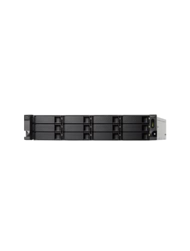 QNAP TL-R1200C-RP 12 Bay Rackmount JBOD Storage Enclosure with USB 3.2 Gen 2 Type-C Connectivity, Redundant PSU - Image 3