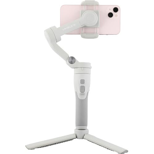 FeiyuTech VB3, 3-Axis Gimbal Stabilizer for Smartphone,7.8''Extendable,Dial Control Ring,Face/Object Track,fits iOS and Anndroid Vlog,TikTok,App iOS/Android - Image 2