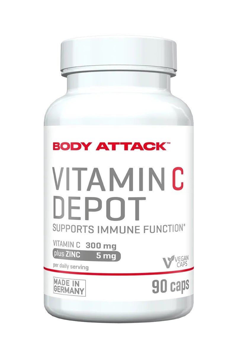 Body Attack Vitamin C Depot 90 Capsules